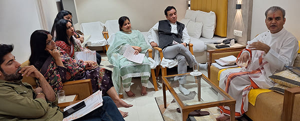 ISO 'Goshthi With Guru Ji' organised by Dr Arpit Bansal - Prayagraj 08.03.2024