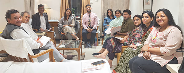 ISO 'Goshthi With Guru Ji' organised by Dr Arpit Bansal - Prayagraj 08.03.2024